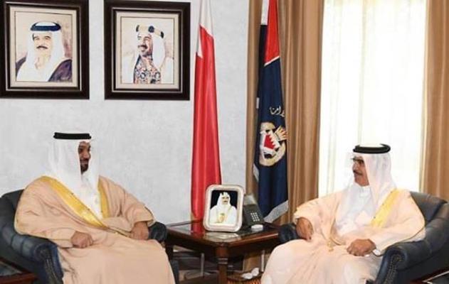 استقبل معالي الفريق أول الشيخ راشد بن عبد الله آل خليفة وزير الداخلية